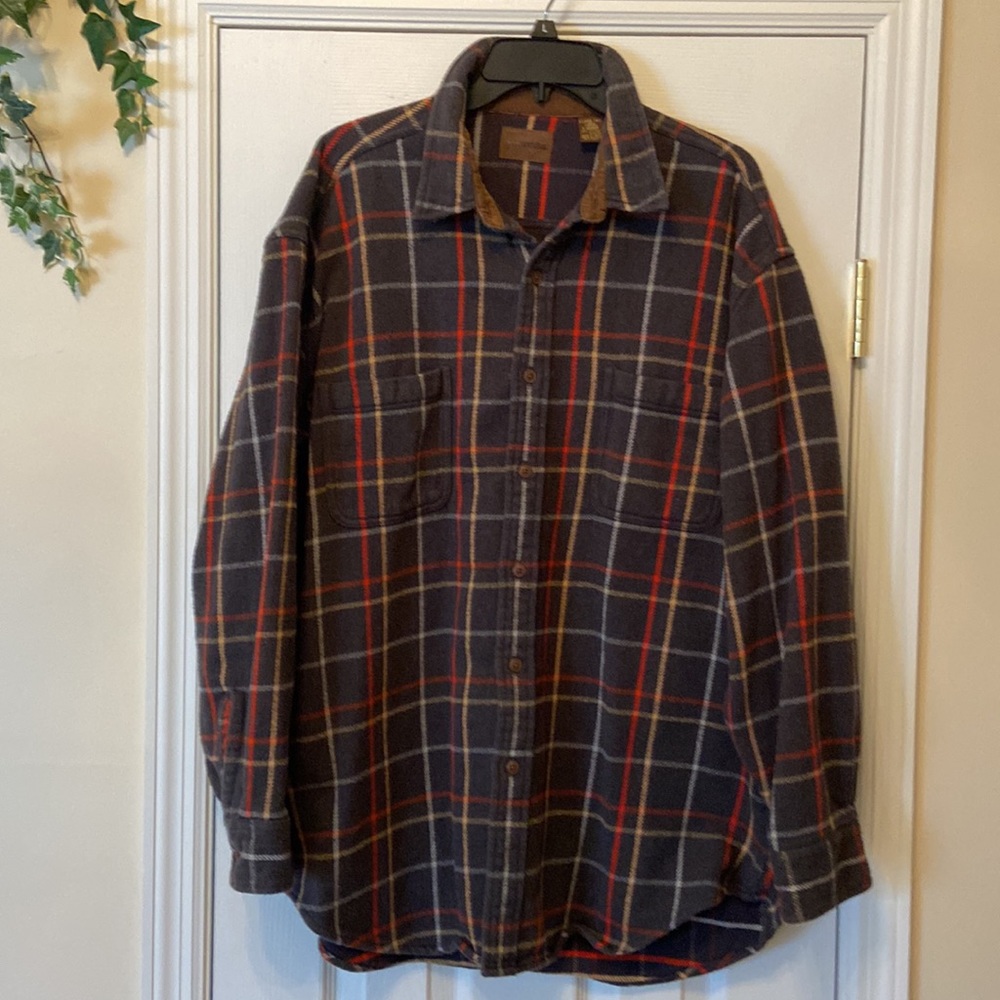 Saint John’s Bay Heavy Weight Flannel Men’s Shirt Shacket